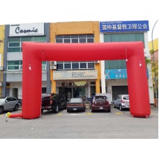 30ft Red Square Inflatable Arch for sale
